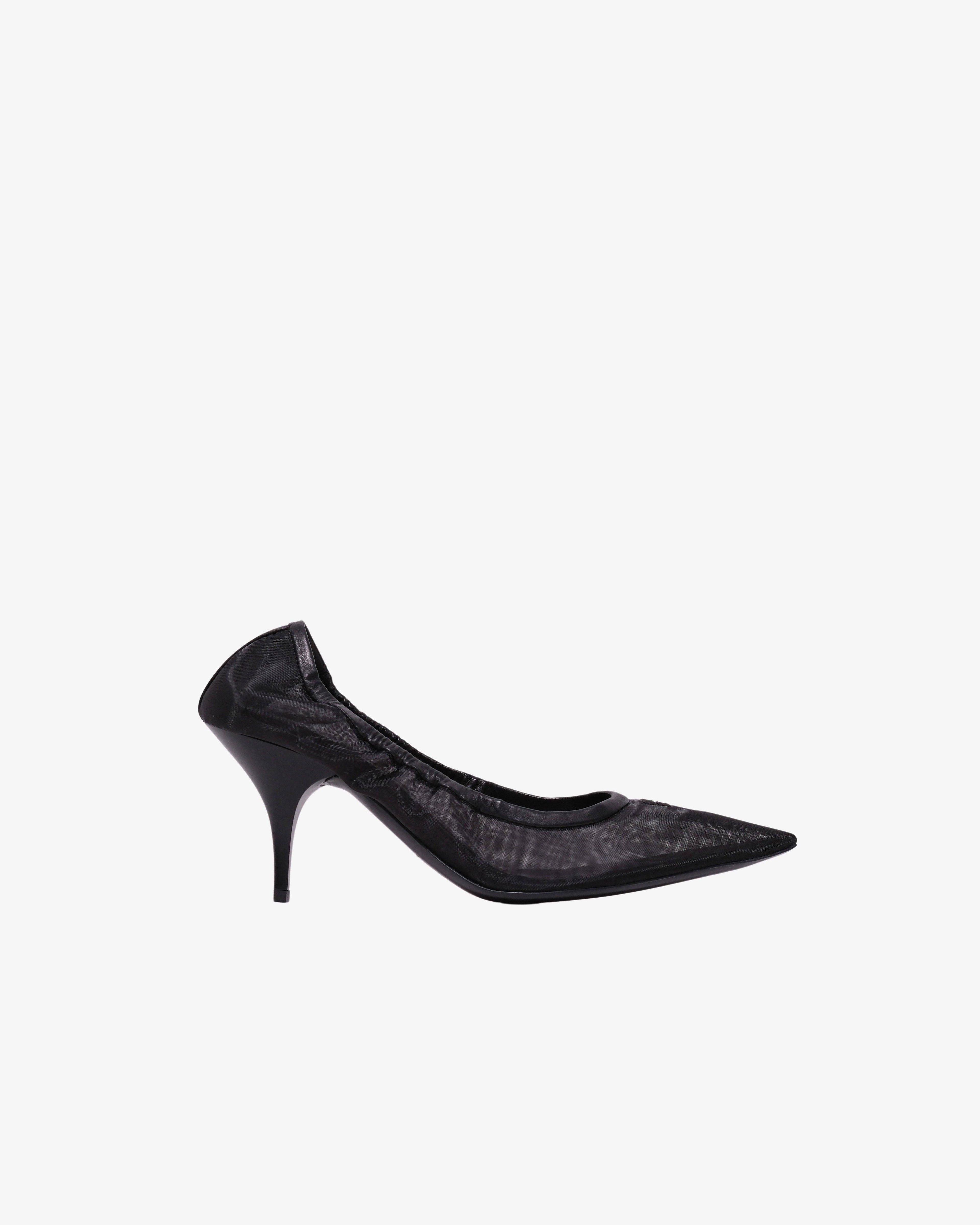 MIU MIU - Women's Rete Heel - (Blue) by MIU MIU