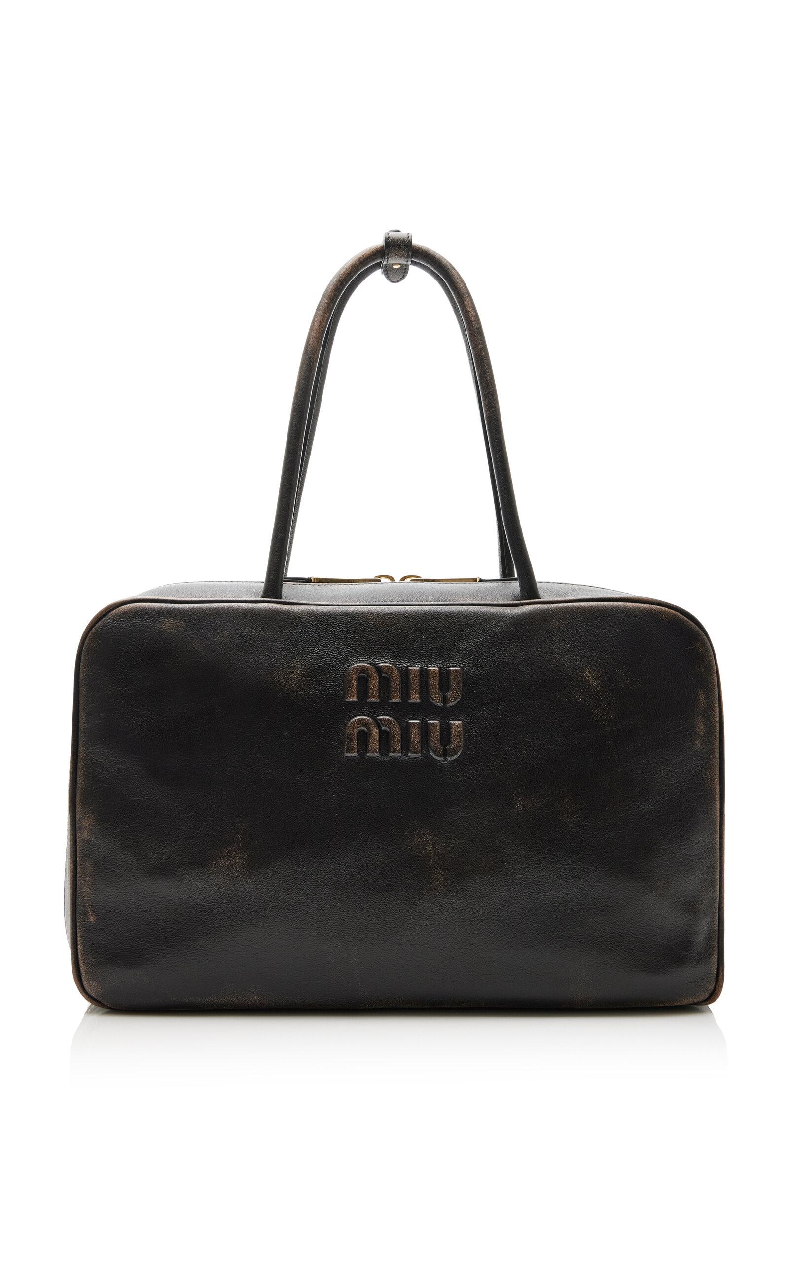 Miu Miu Beau Leather Shoulder Bag - Moda Operandi by MIU MIU