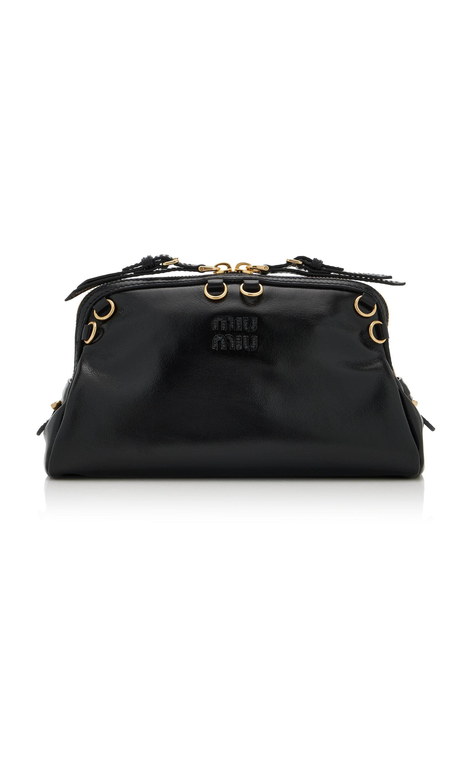 Miu Miu Caprice Leather Clutch - Moda Operandi by MIU MIU