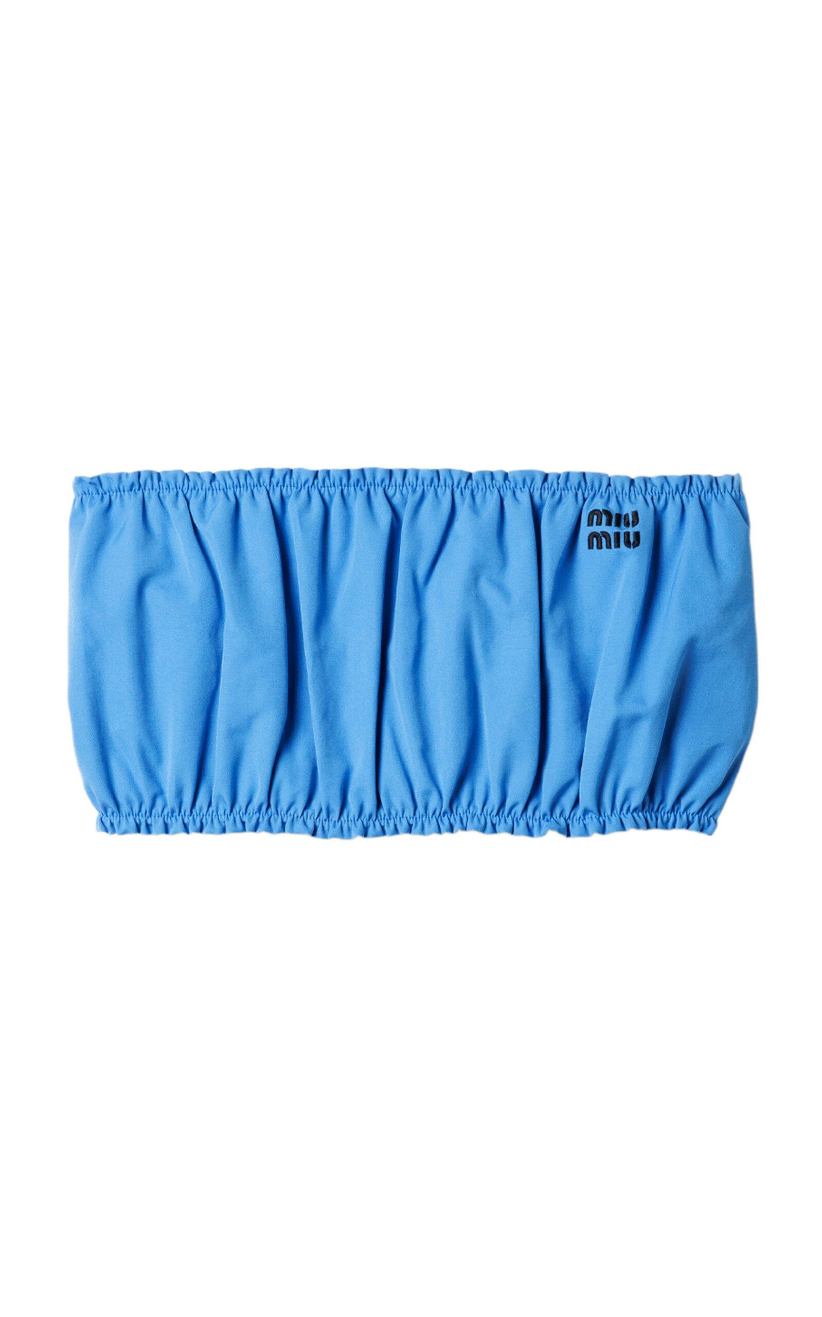 Miu Miu Cotton Bandeau Top - Moda Operandi by MIU MIU