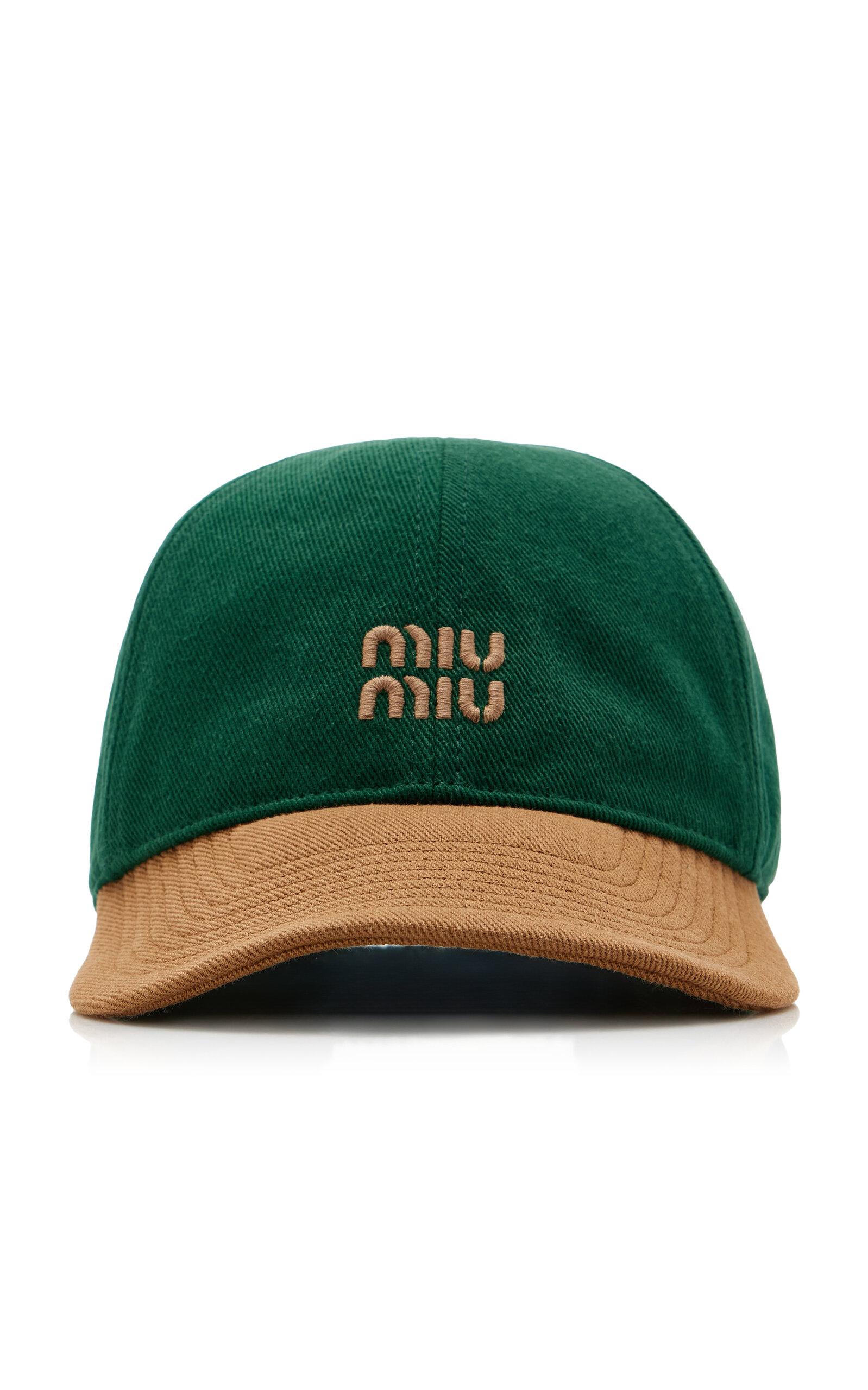 Miu Miu Cotton Baseball Cap - Moda Operandi by MIU MIU