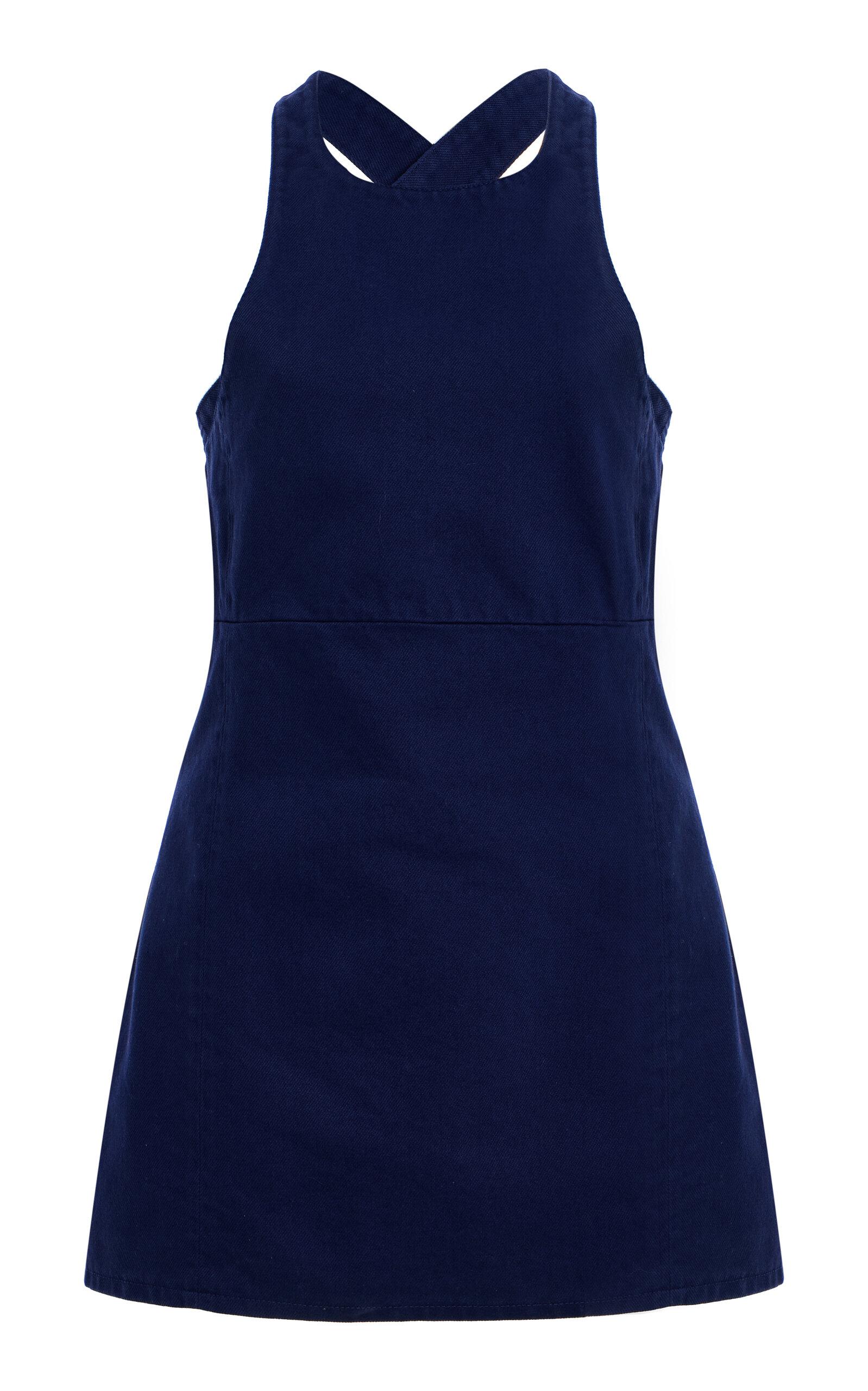 Miu Miu Cotton Gabardine Mini Dress - Moda Operandi by MIU MIU