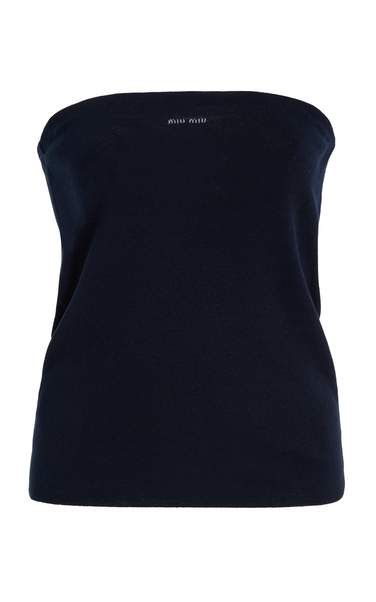 Miu Miu Cotton Tank Top - Moda Operandi by MIU MIU