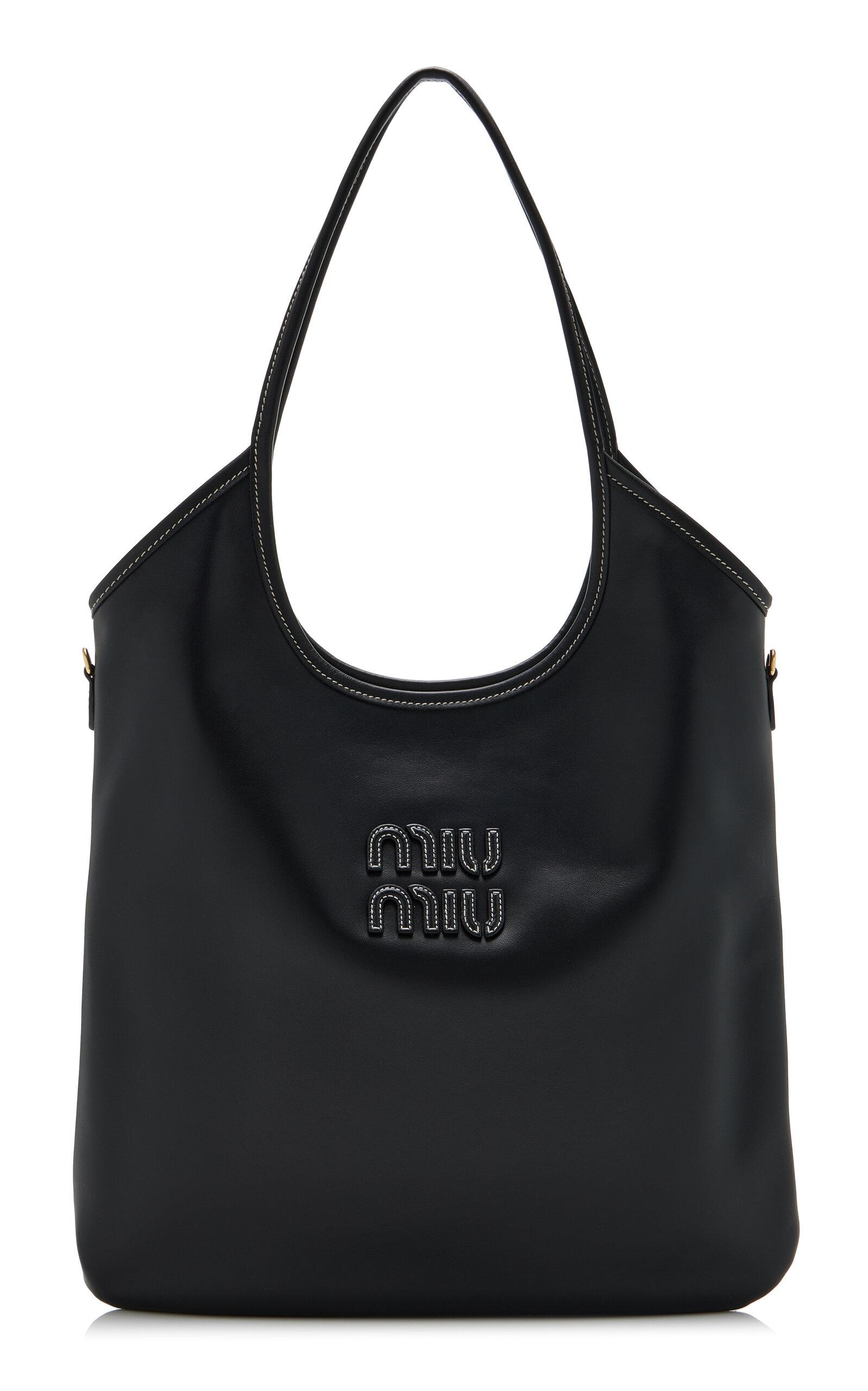 Miu Miu Ivy Leather Tote Bag - Moda Operandi by MIU MIU