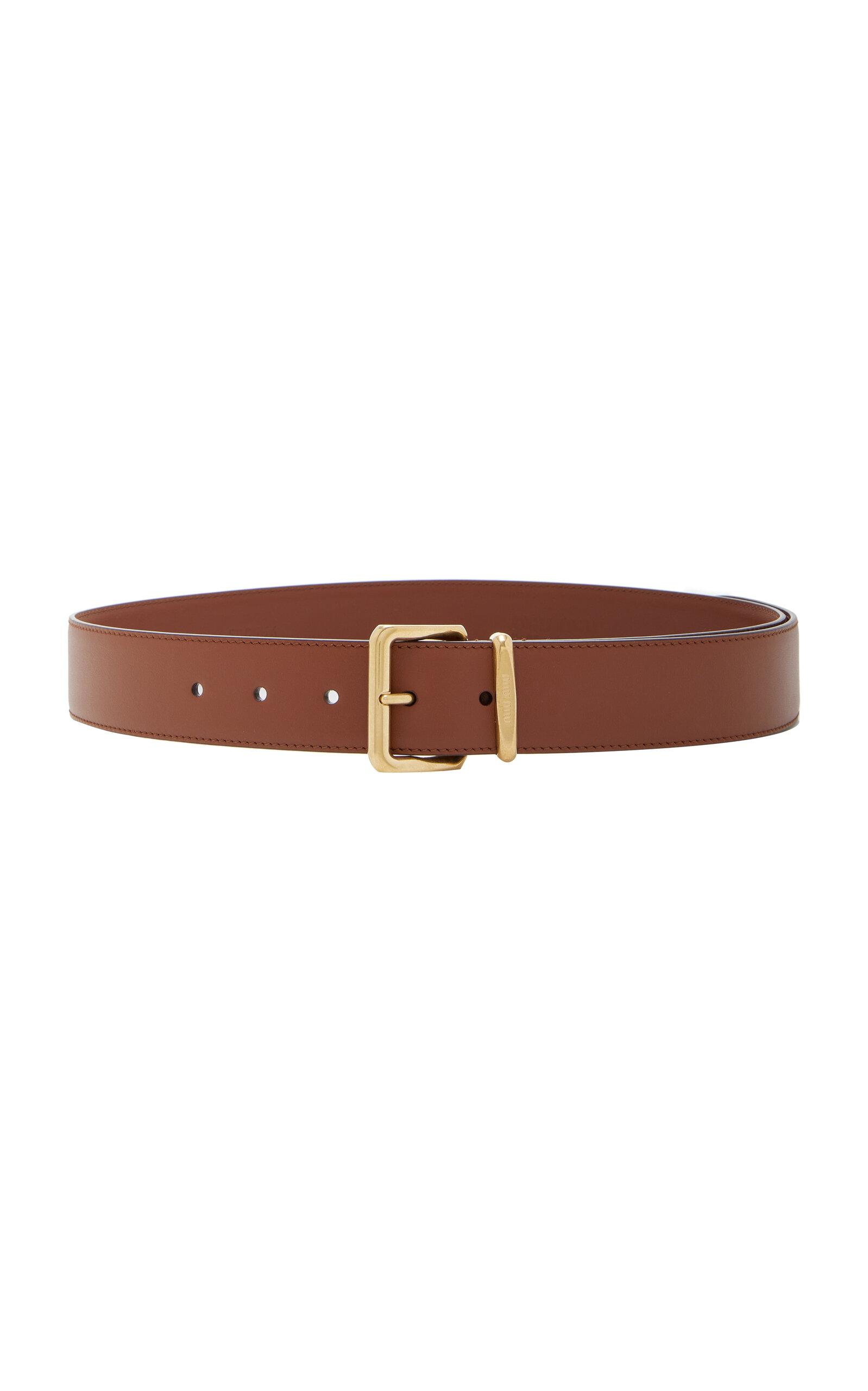 Miu Miu Leather Belt - Moda Operandi by MIU MIU