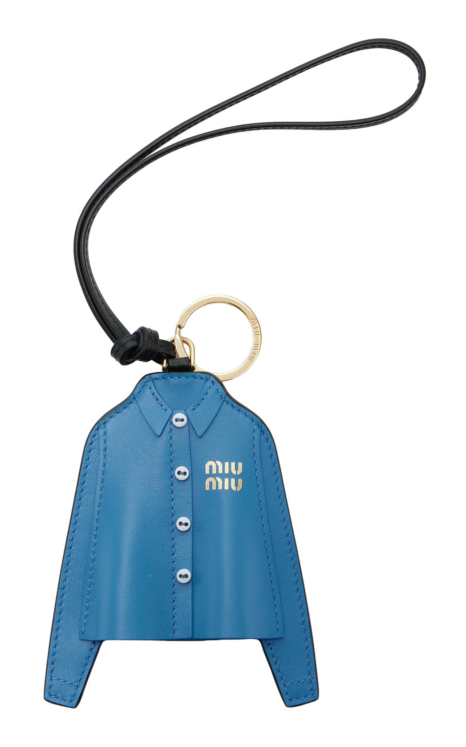 Miu Miu Leather Shirt Keychain - Moda Operandi by MIU MIU