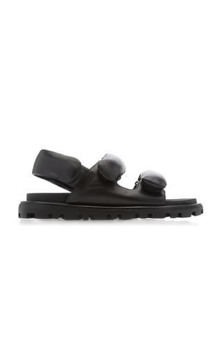 Miu Miu Lifestyle Puffy Leather Sandals - Moda Operandi by MIU MIU