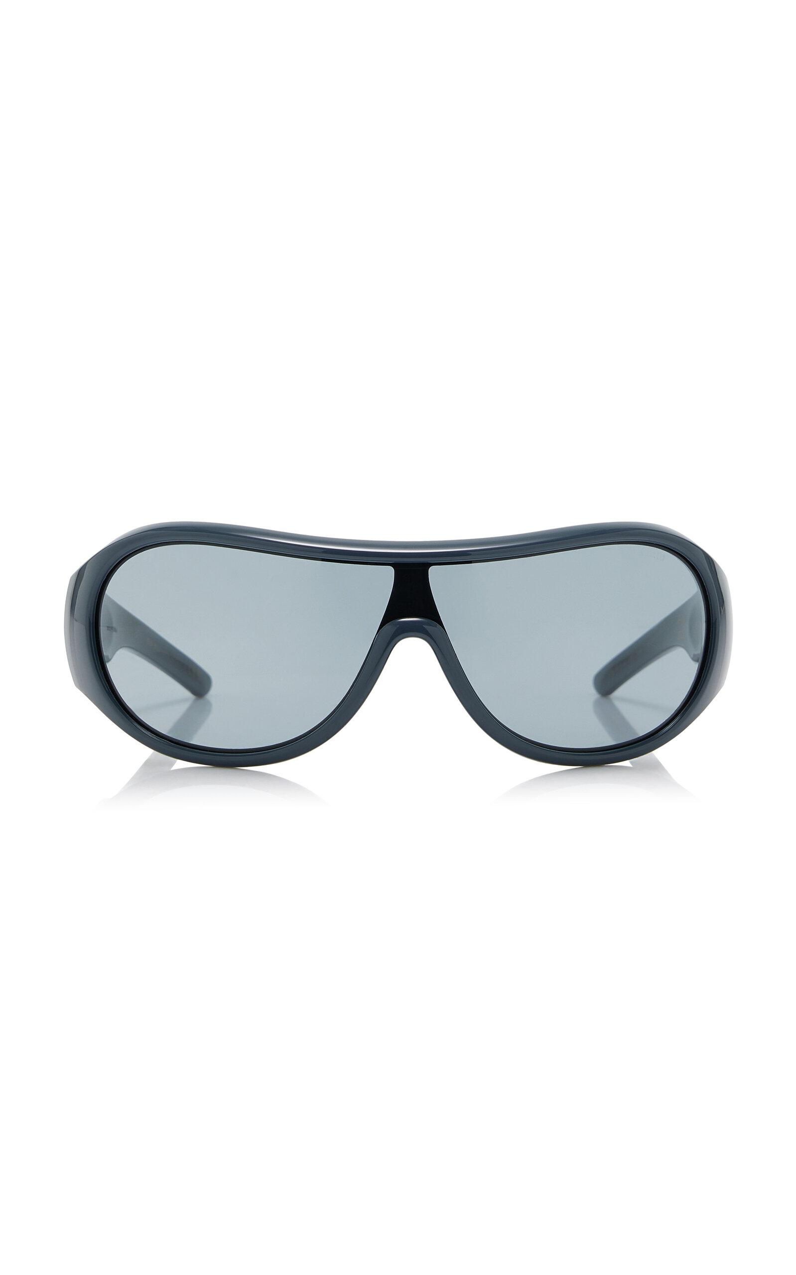 Miu Miu Mask-Frame Acetate Sunglasses - Moda Operandi by MIU MIU