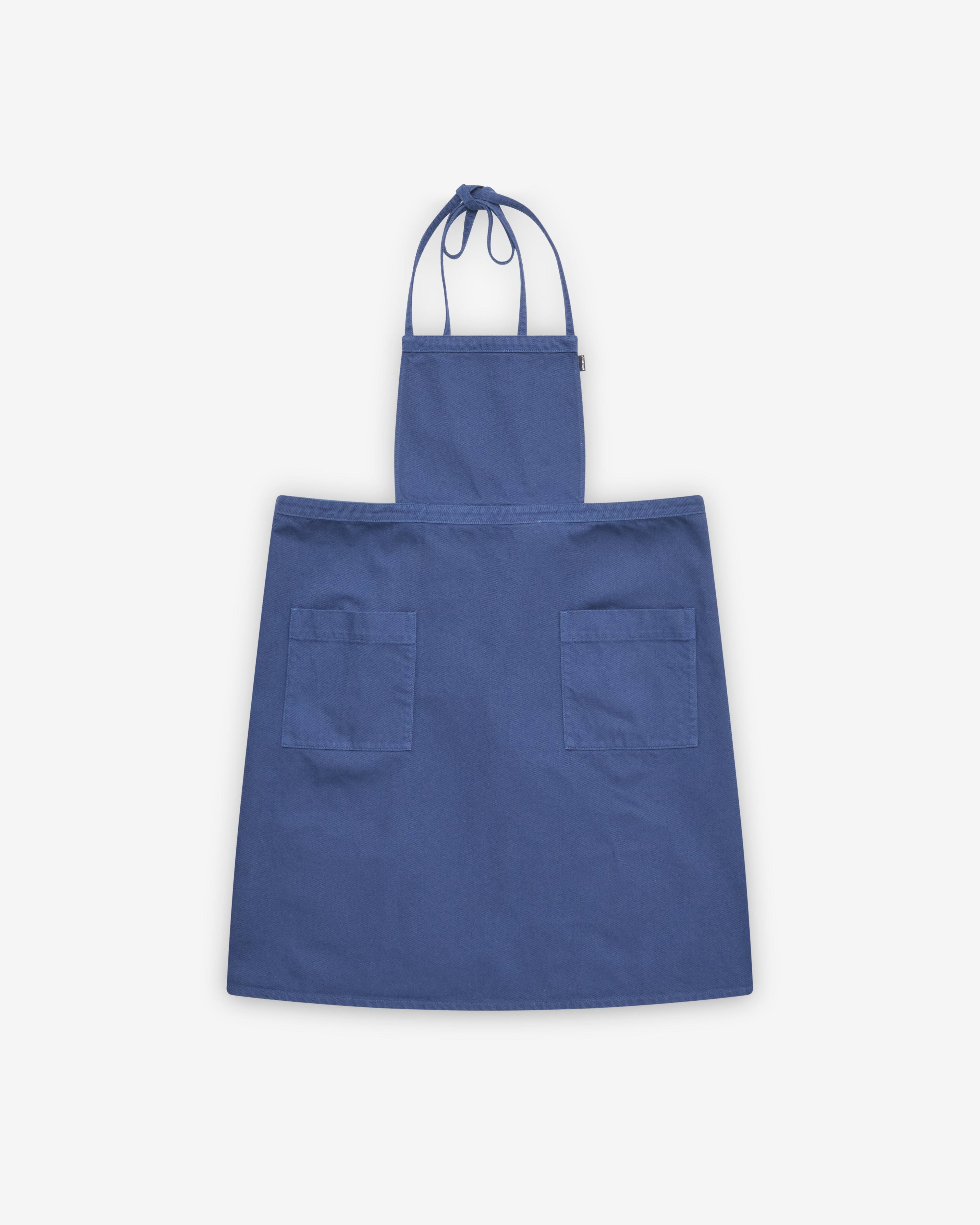 Miu Miu - Men's Garment-Dyed Gabardine Apron - (Ink Blue) by MIU MIU
