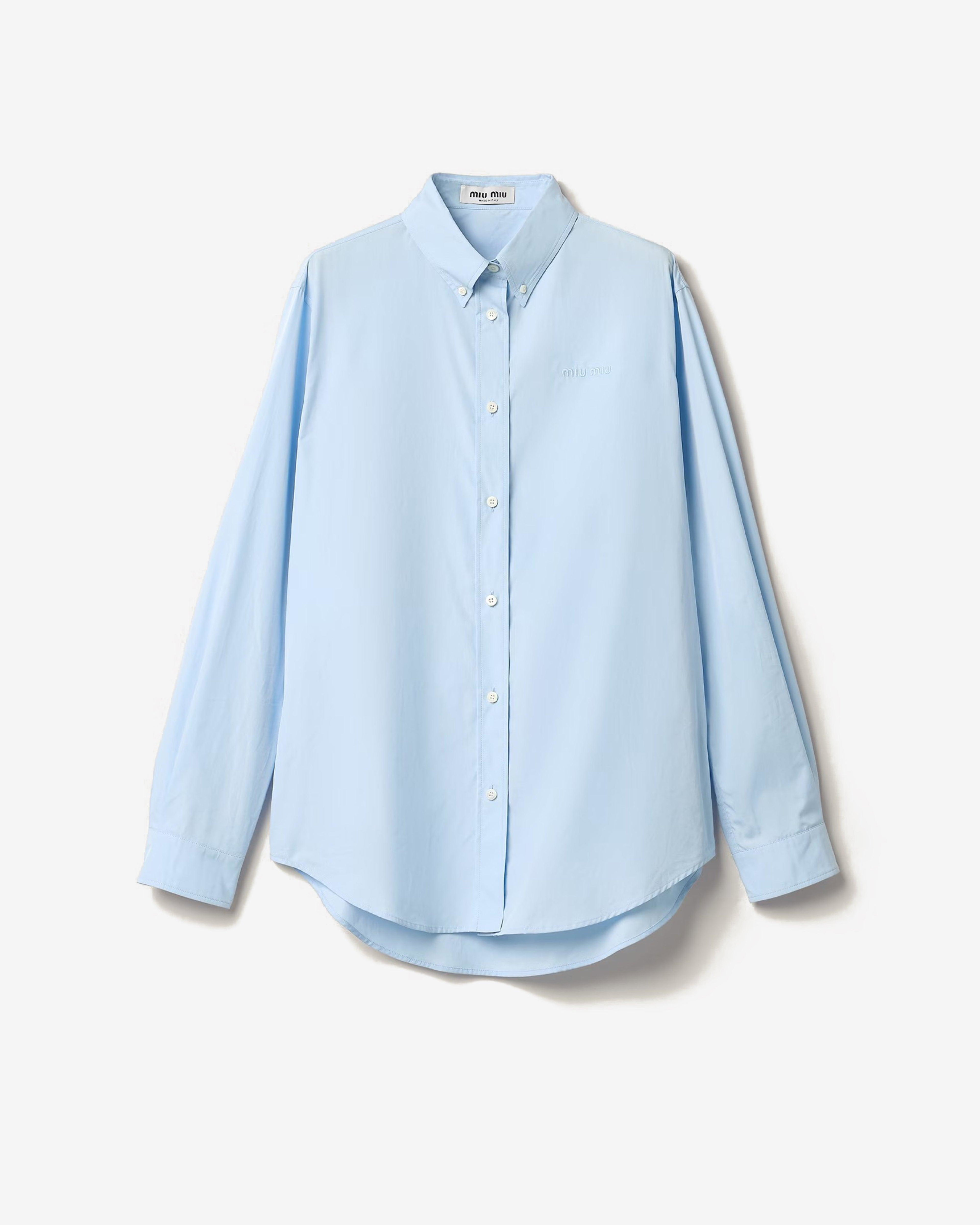 Miu Miu - Men's Shirt - (Light Blue) by MIU MIU