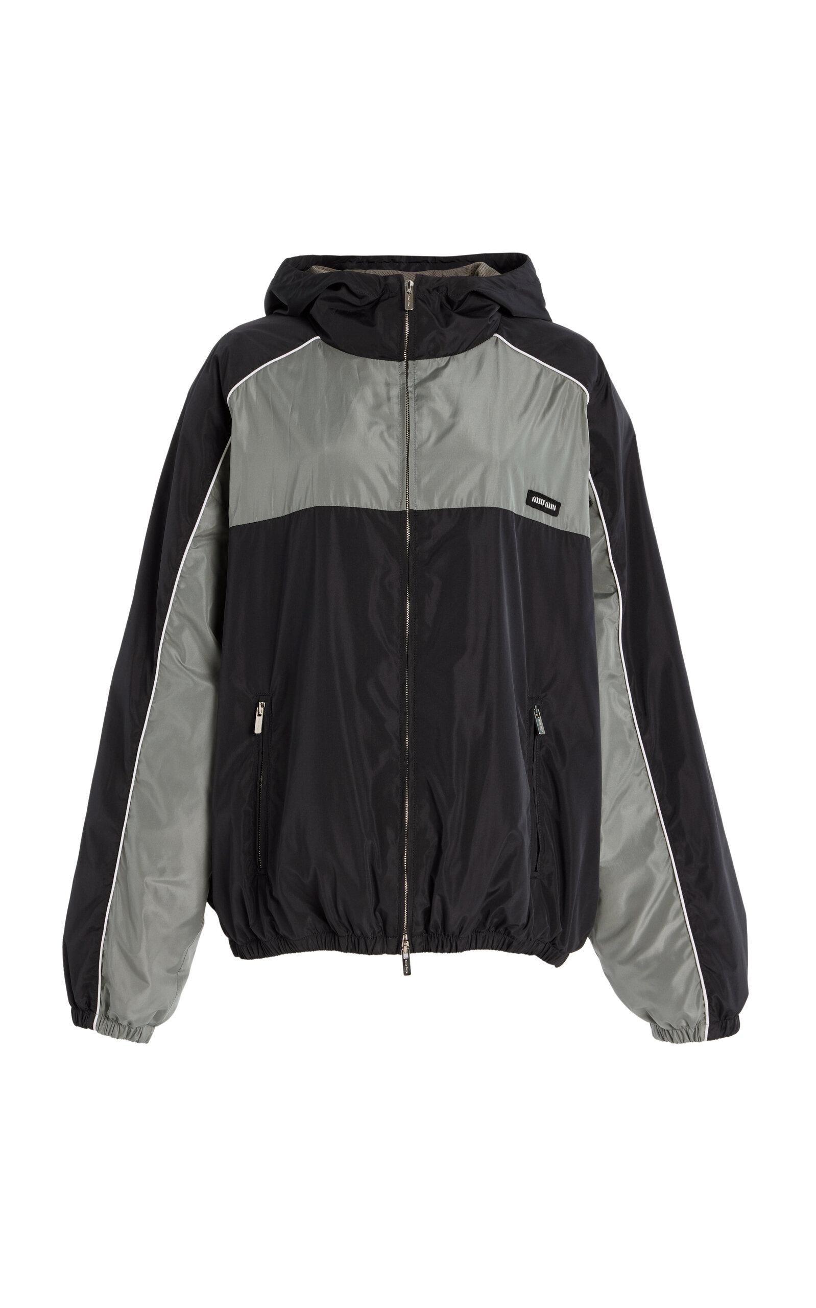 Miu Miu Recycled Nylon Windbreaker Jacket - Moda Operandi by MIU MIU