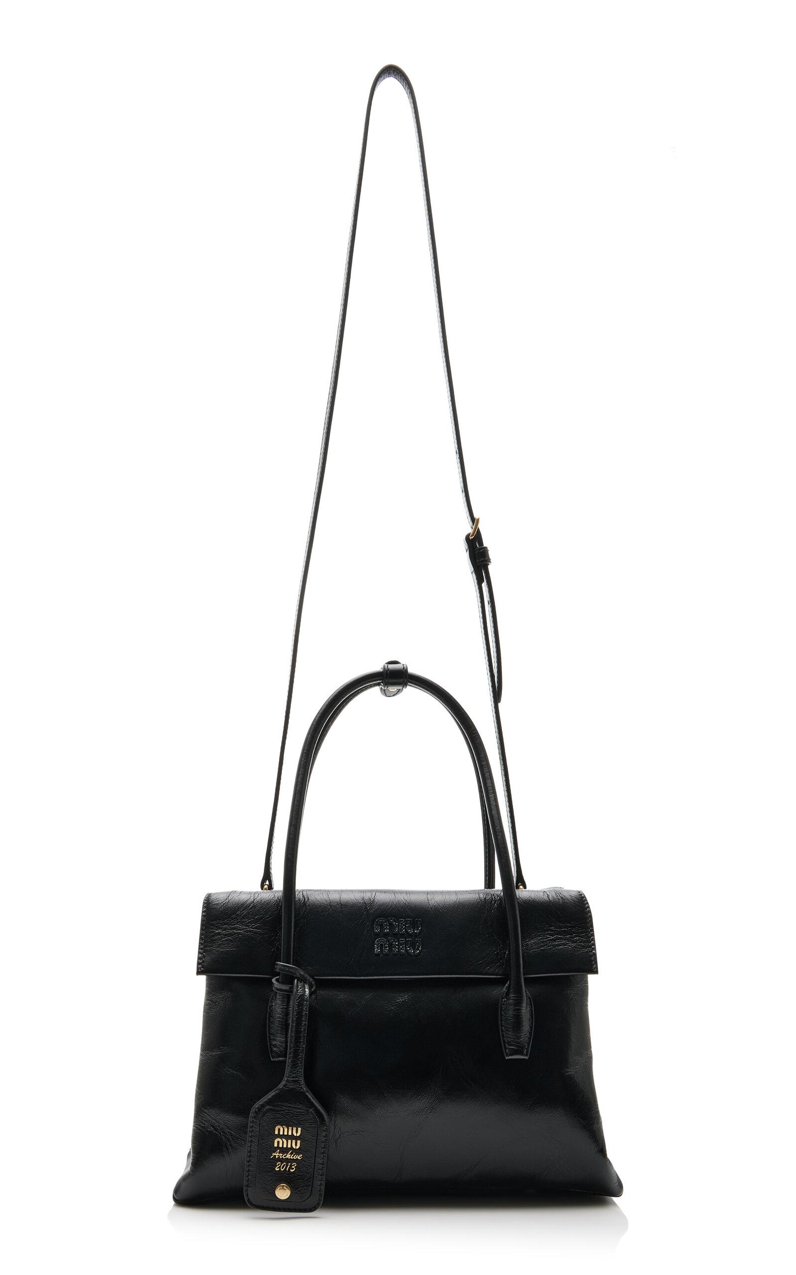 Miu Miu Solitaire Small Leather Tote Bag - Moda Operandi by MIU MIU