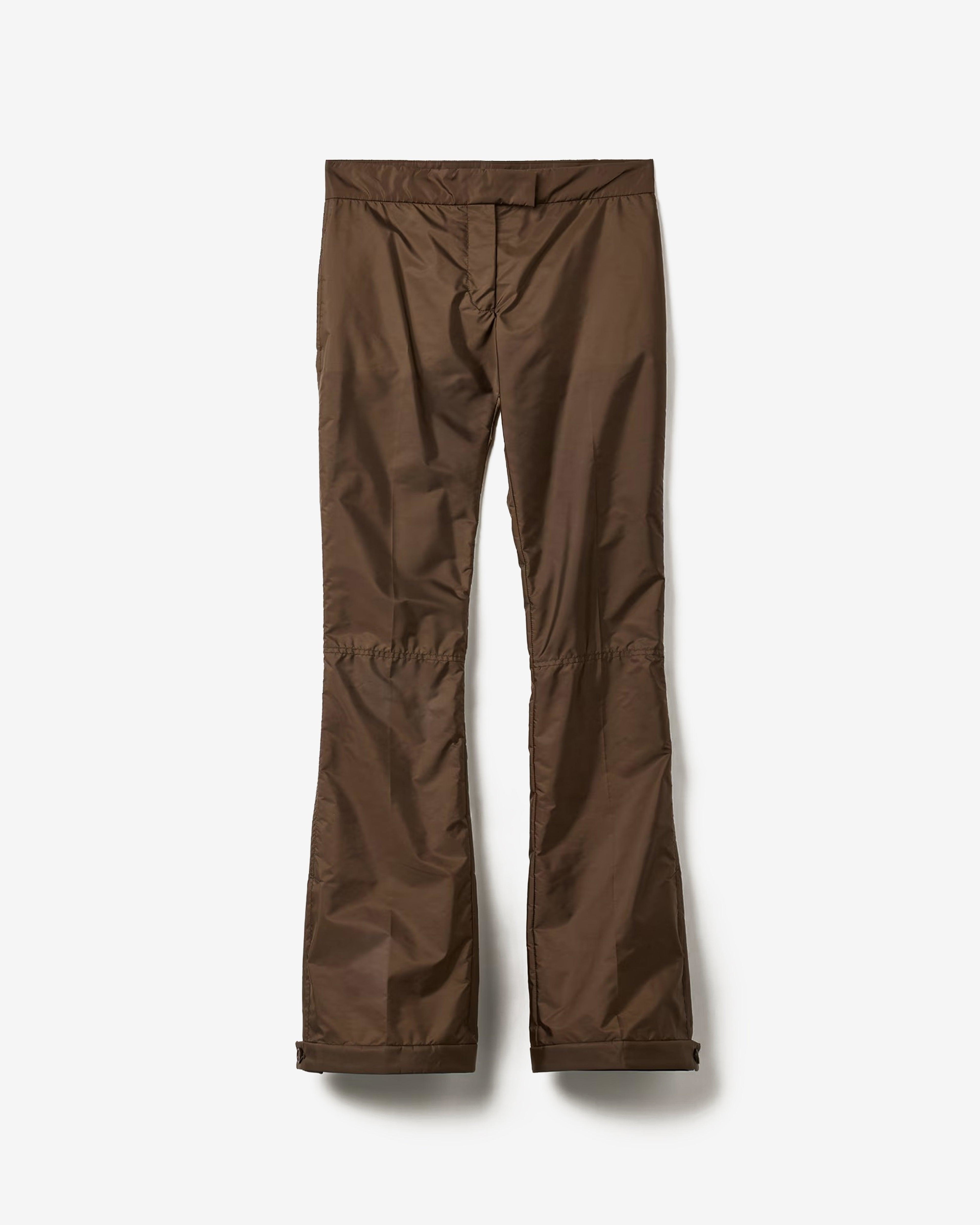 Miu Miu - Technical Fabric Pants - (Ebony) by MIU MIU