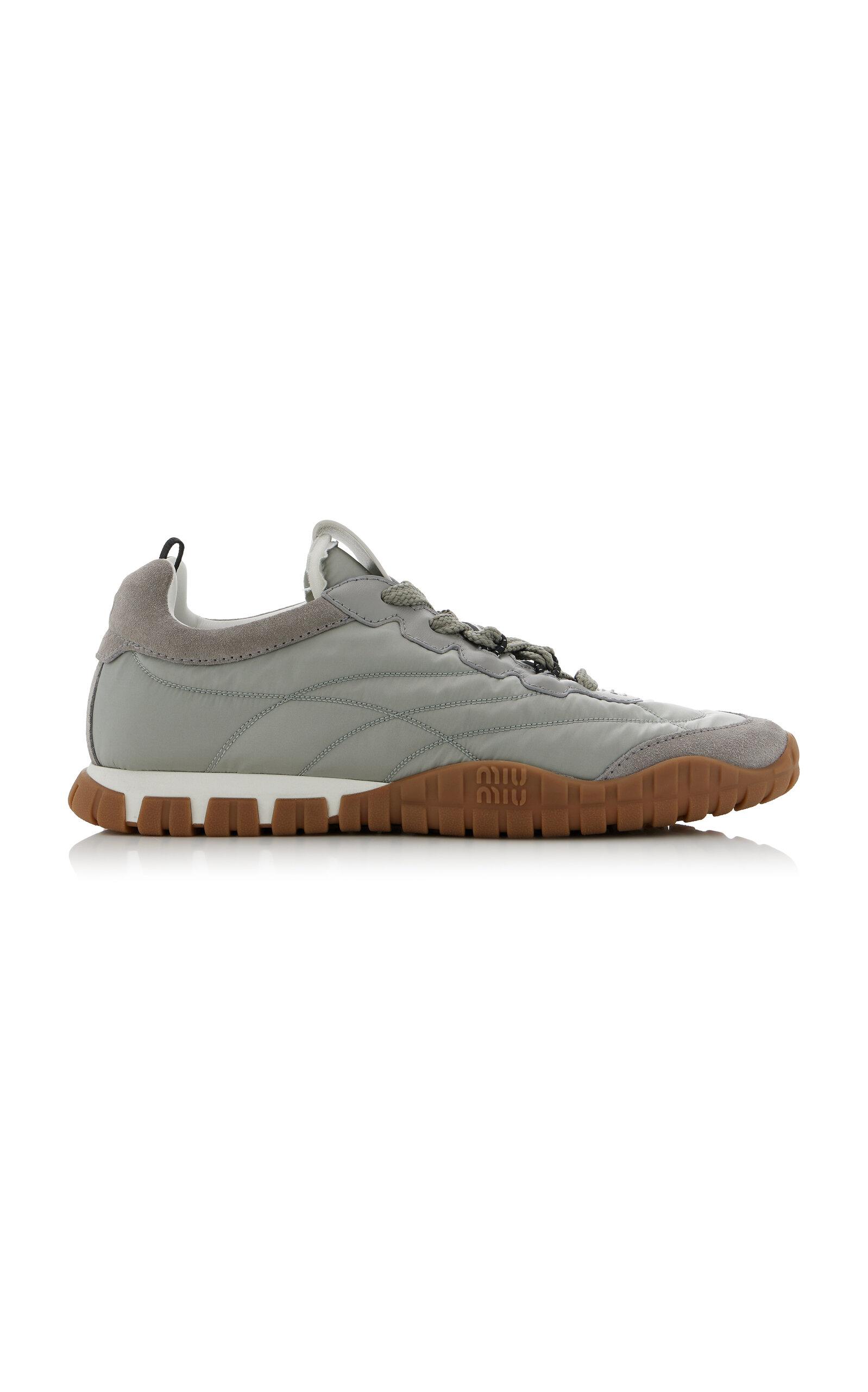 Miu Miu Tyre Nylon Sneakers - Moda Operandi by MIU MIU