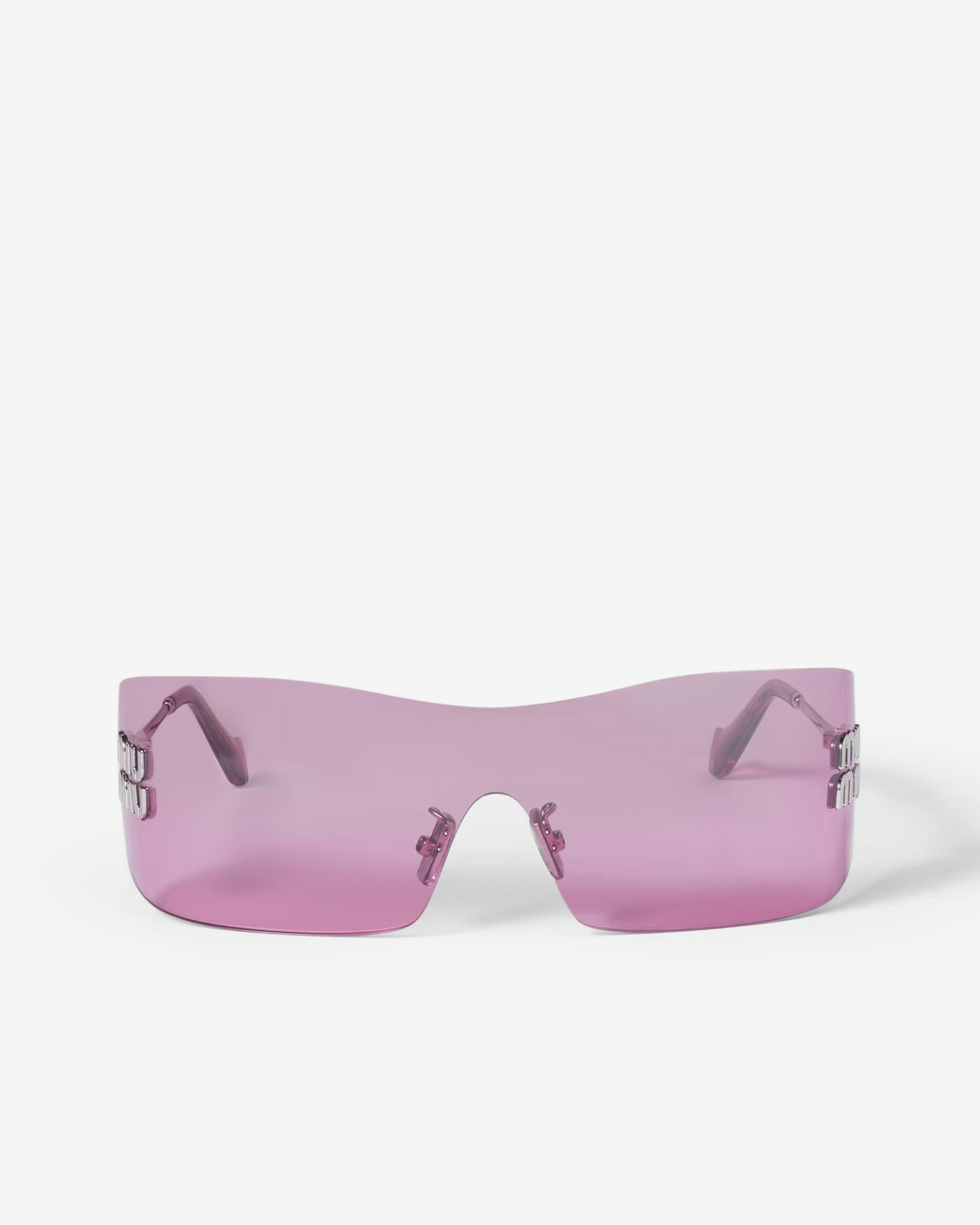 Miu Miu - Women's Aube Sunglasses - (Mirrored Gradient Azalea Lenses) by MIU MIU