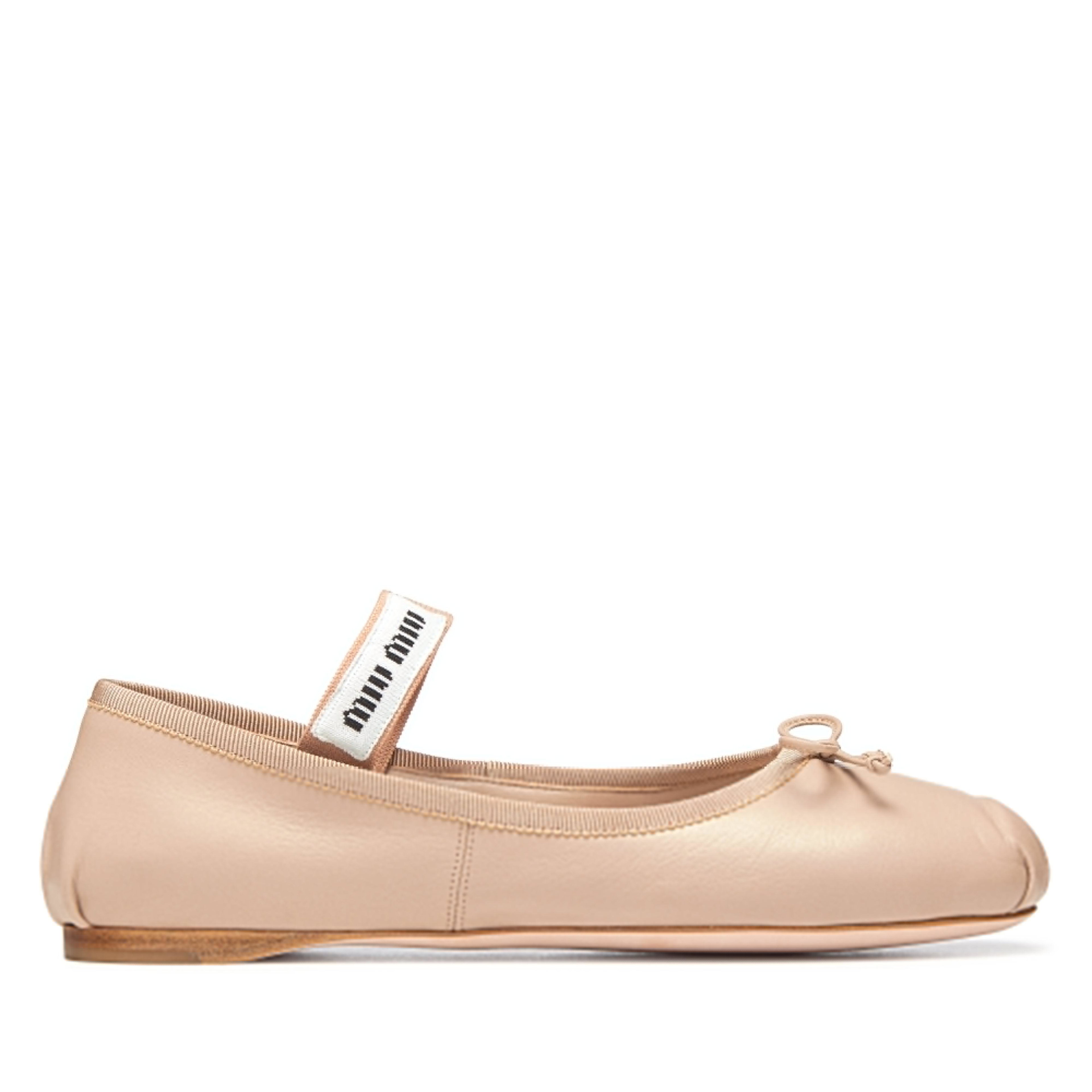 Miu Miu - Women's Ballerina Shoe - (Water Lily) by MIU MIU
