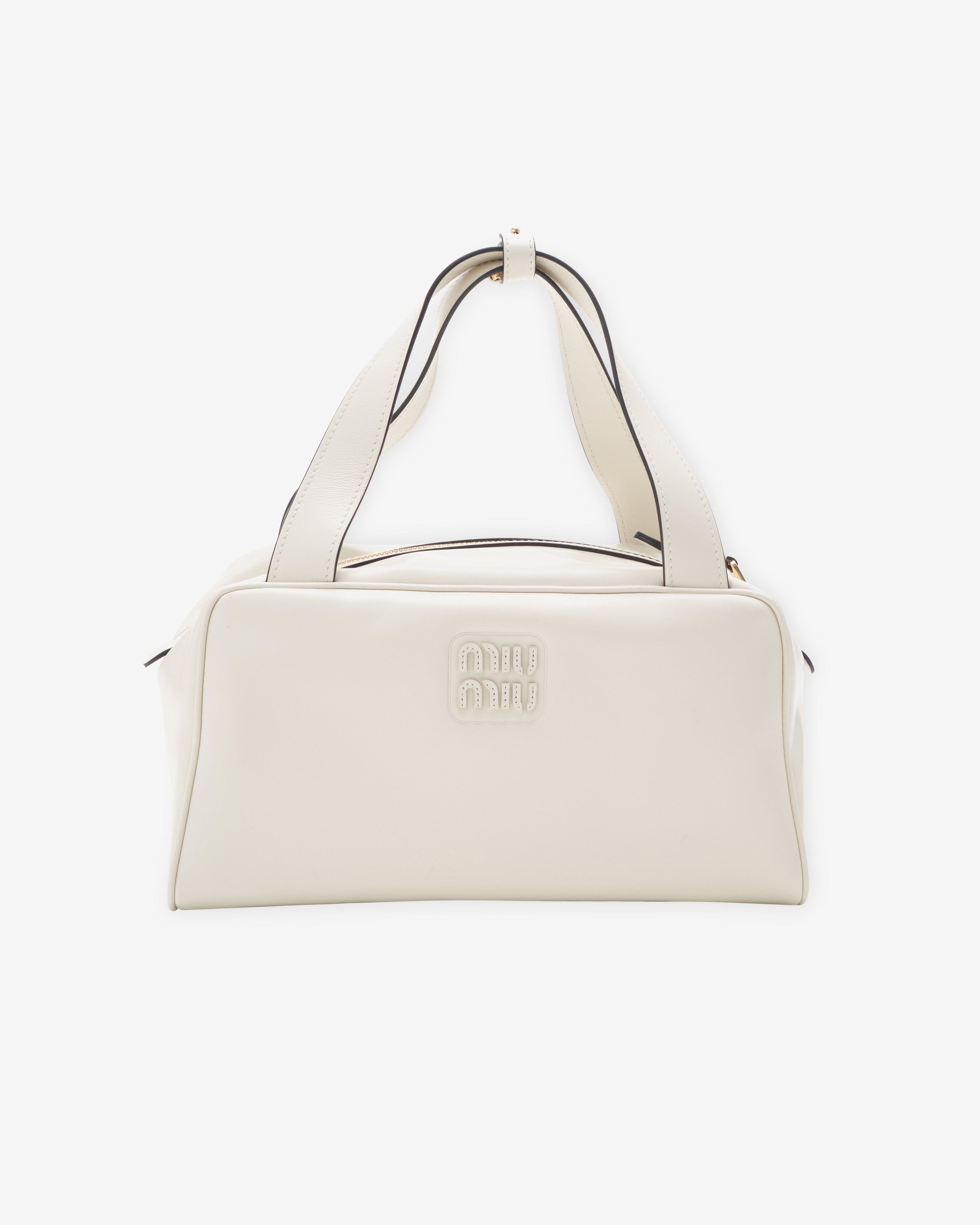 Miu Miu - Women's Handbag - (White) by MIU MIU