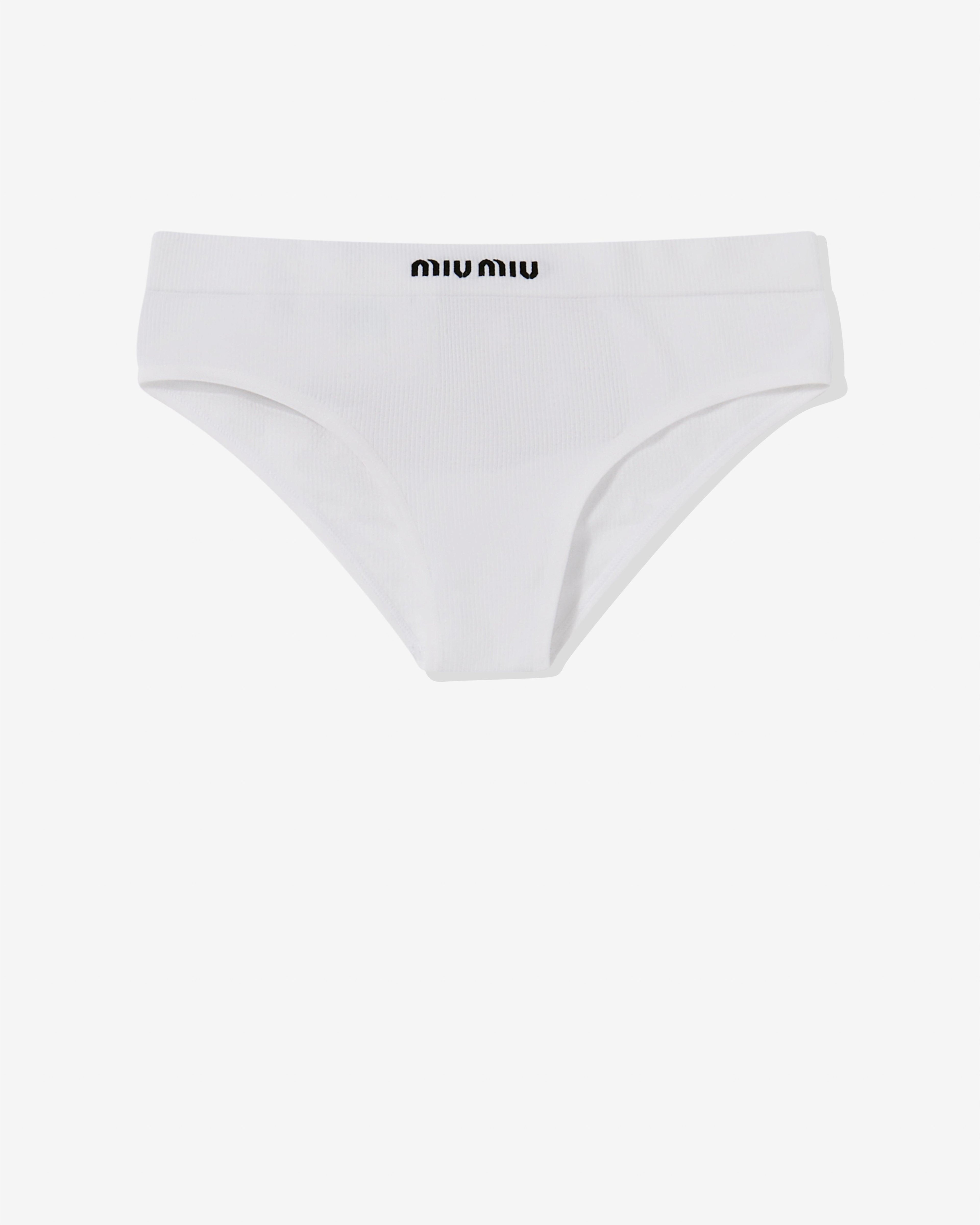 Miu Miu - Women's Seamless Panties - (White) by MIU MIU