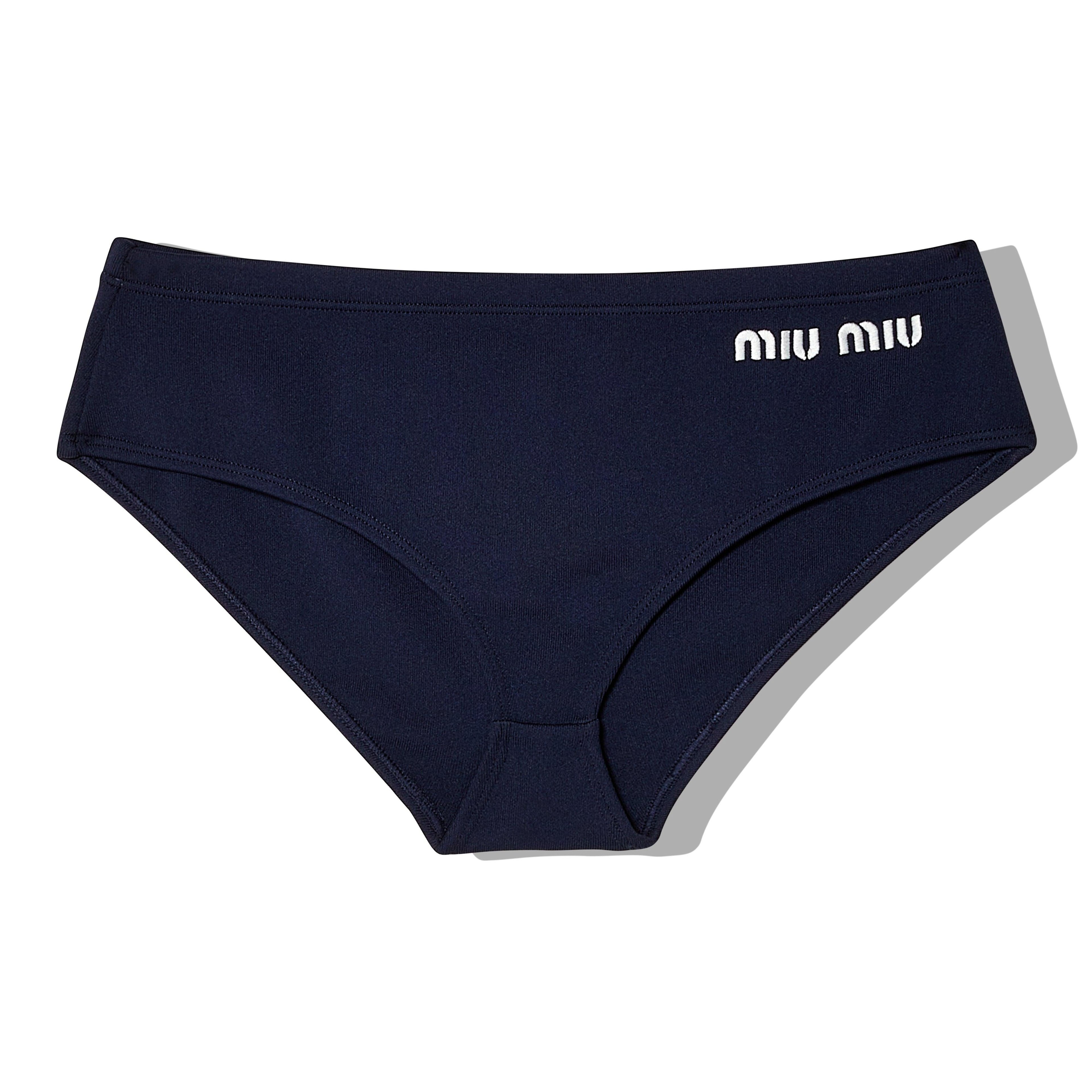 Miu Miu - Women's Swimsuit Bottoms - (Navy) by MIU MIU