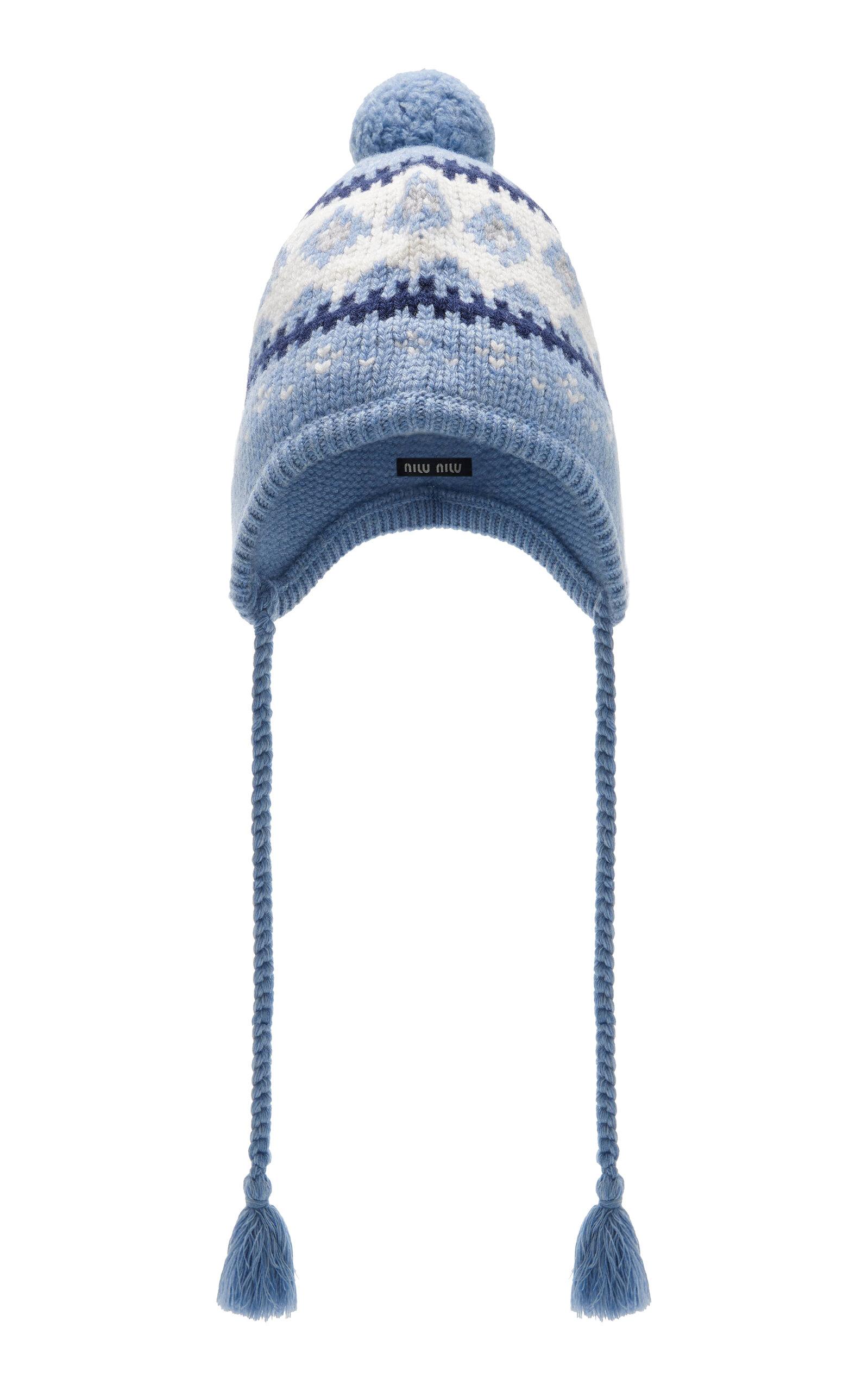 Miuiu Fair Isle Wool Hat -oda Operandi by MIU MIU