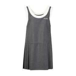 Pleated dress by MIU MIU