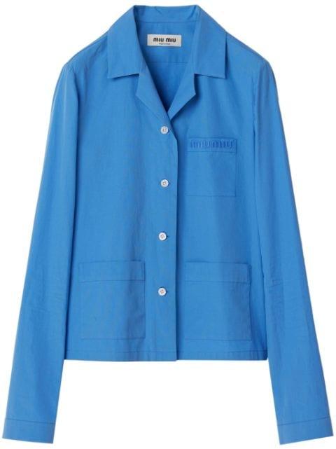 Pocket shirt by MIU MIU