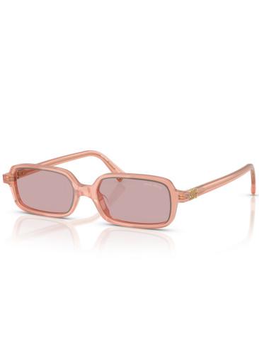 Regard rectangle-frame sunglasses by MIU MIU