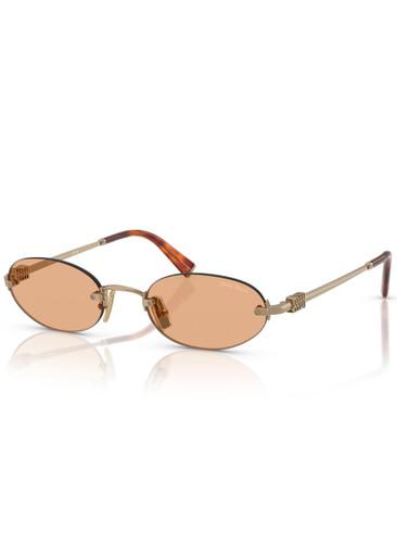 Round-frame sunglasses by MIU MIU