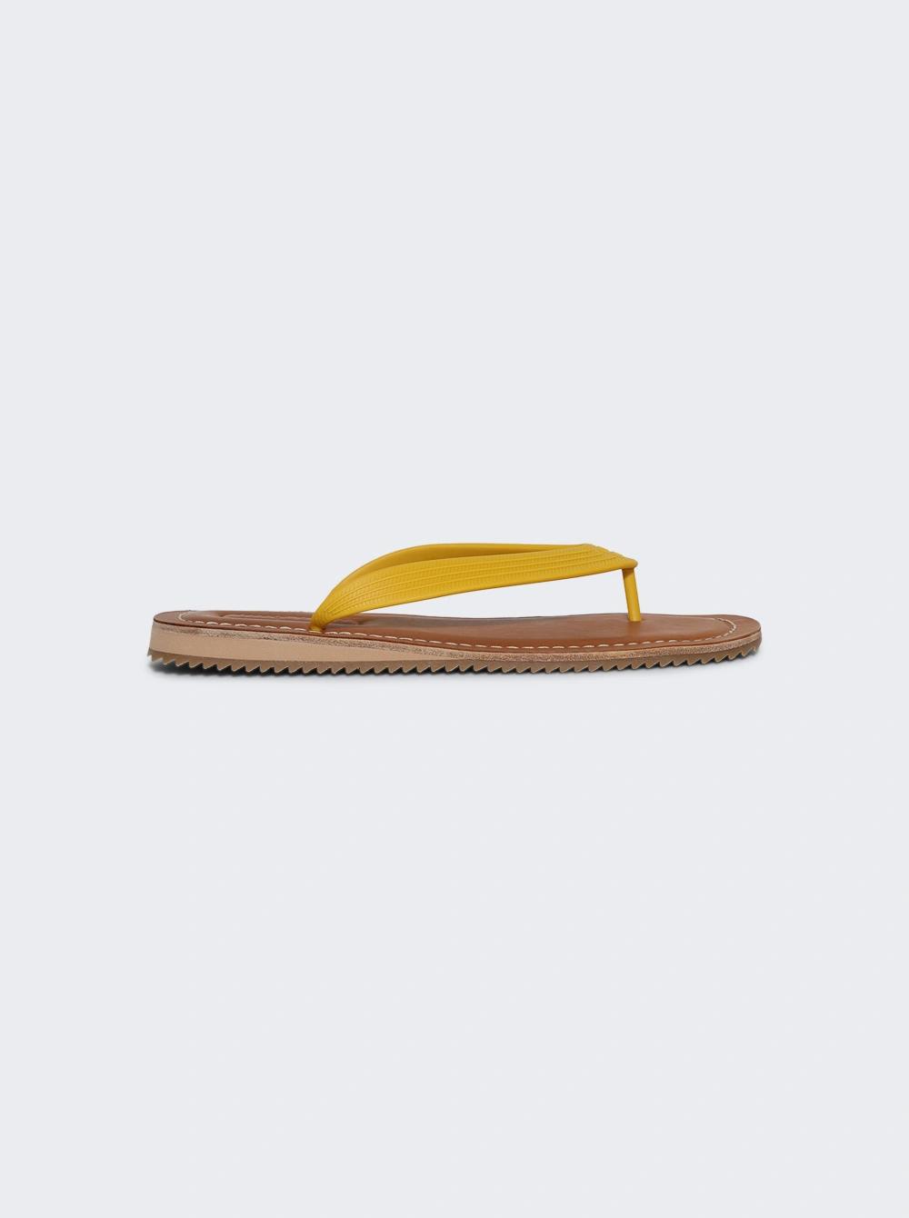 Thong Strap Sandals Giallo  | The Webster by MIU MIU