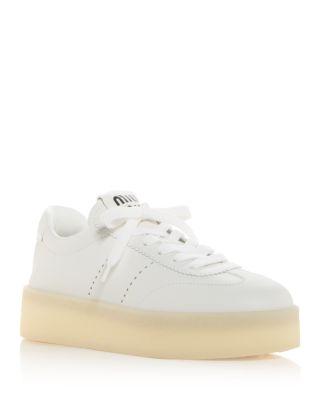 Women's Platform Sneakers by MIU MIU