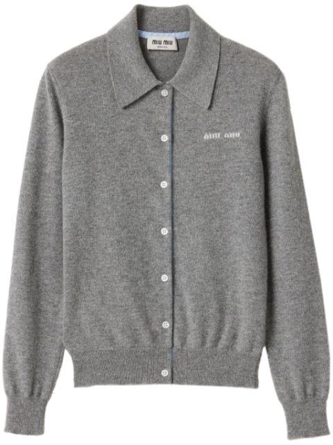 cashmere cardigan by MIU MIU
