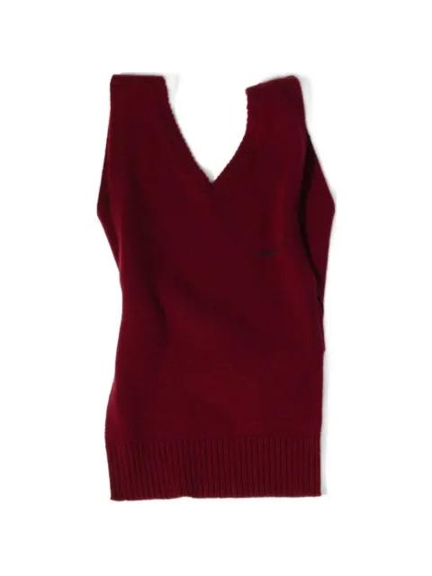 cashmere knit vest by MIU MIU