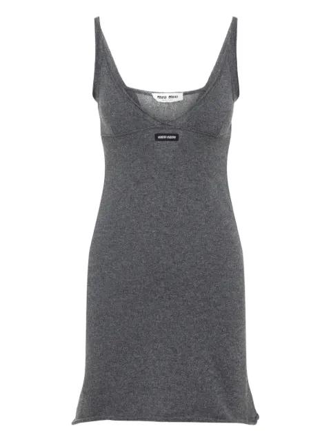 cashmere tank dress by MIU MIU