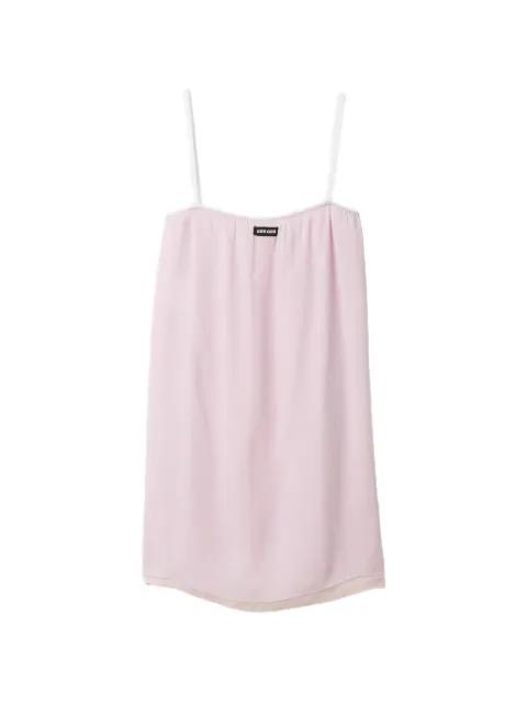chiffon dress by MIU MIU
