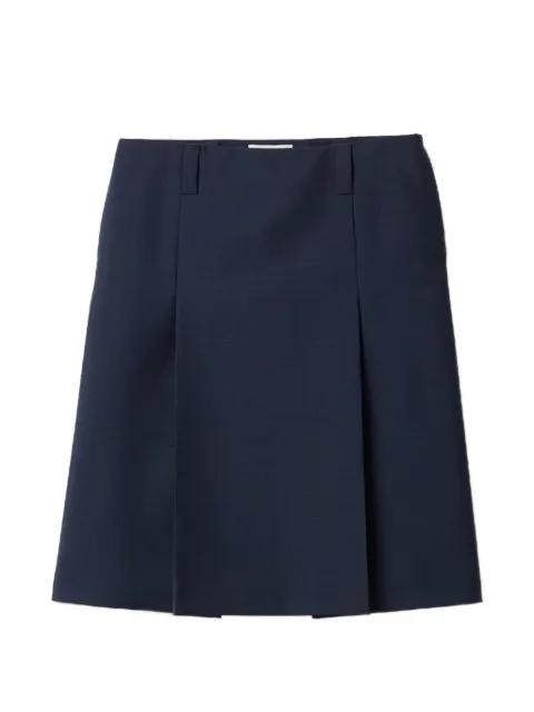 embroidered midi skirt by MIU MIU