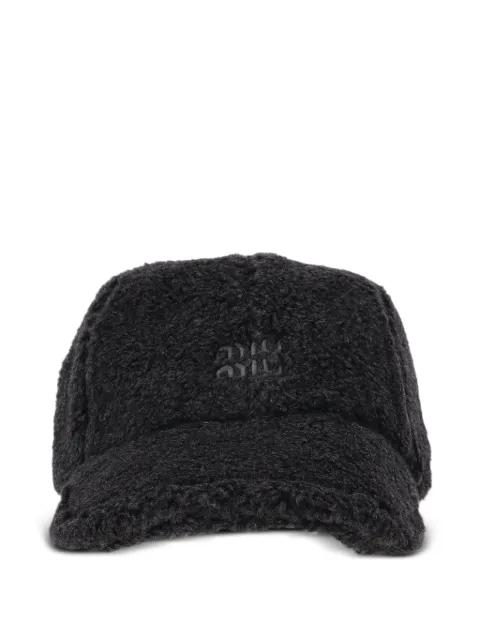fleece baseball cap by MIU MIU