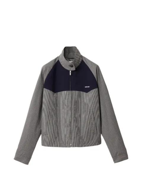 gingham check blouson jacket by MIU MIU