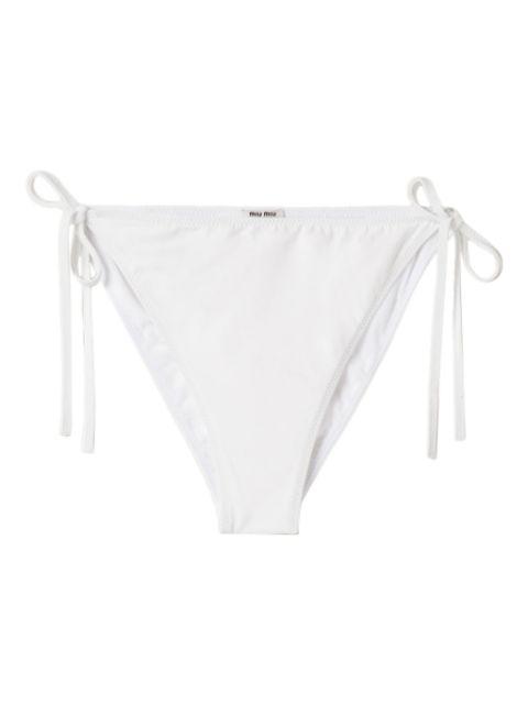 jersey bikini bottoms by MIU MIU