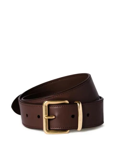 leather belt by MIU MIU