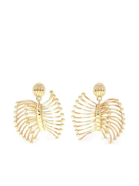 metal earrings by MIU MIU