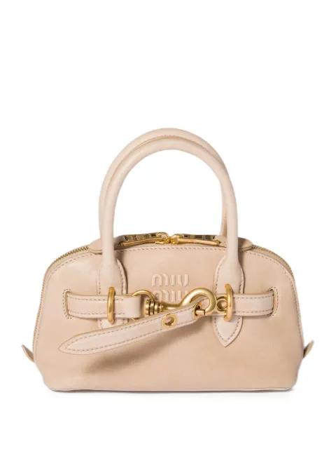 mini Aventure tote bag by MIU MIU
