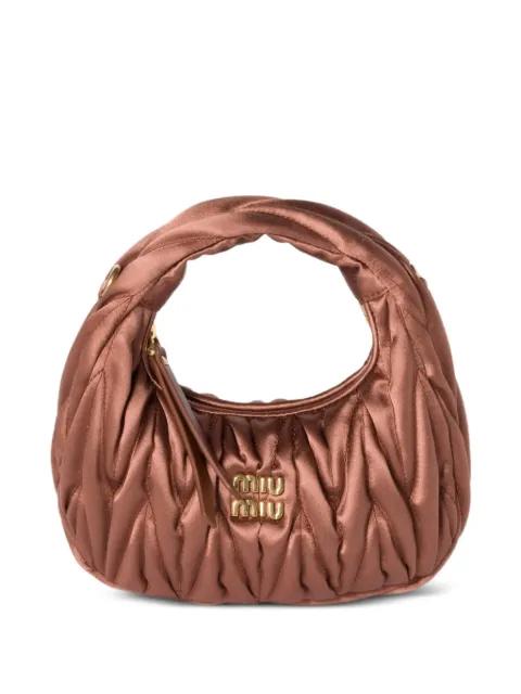 mini Wander tote bag by MIU MIU
