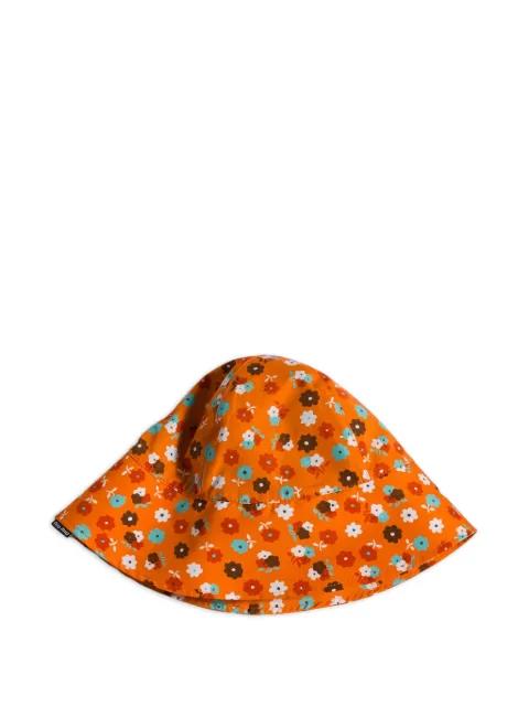 poplin bucket hat by MIU MIU
