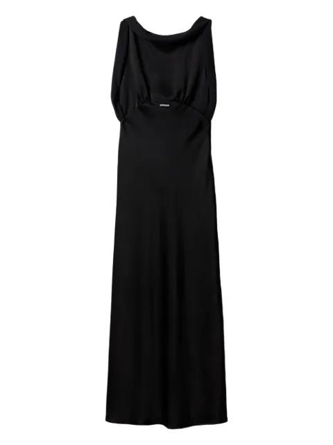 satin maxi dress by MIU MIU