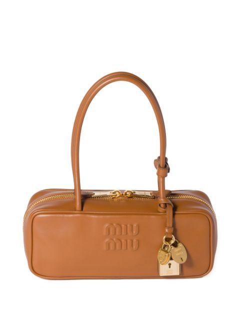 small Beau leather bag by MIU MIU