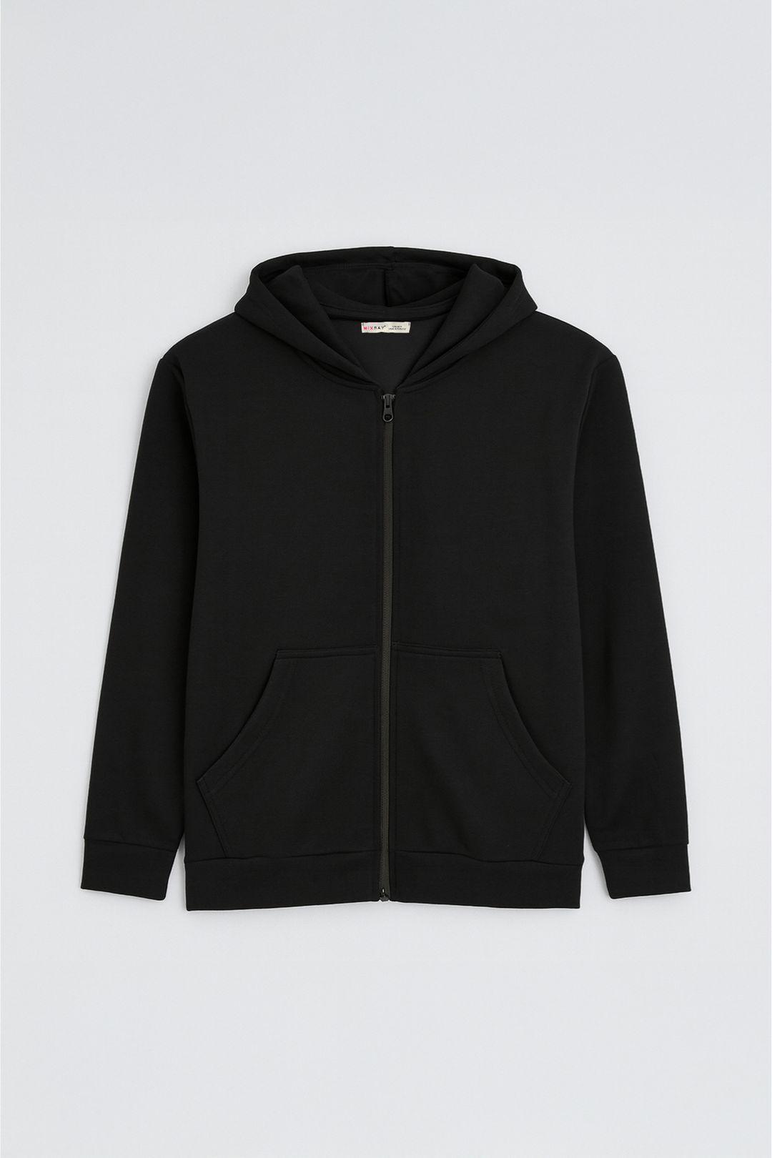 Women's Zip-front Hooded Hoodie by MIXRAY