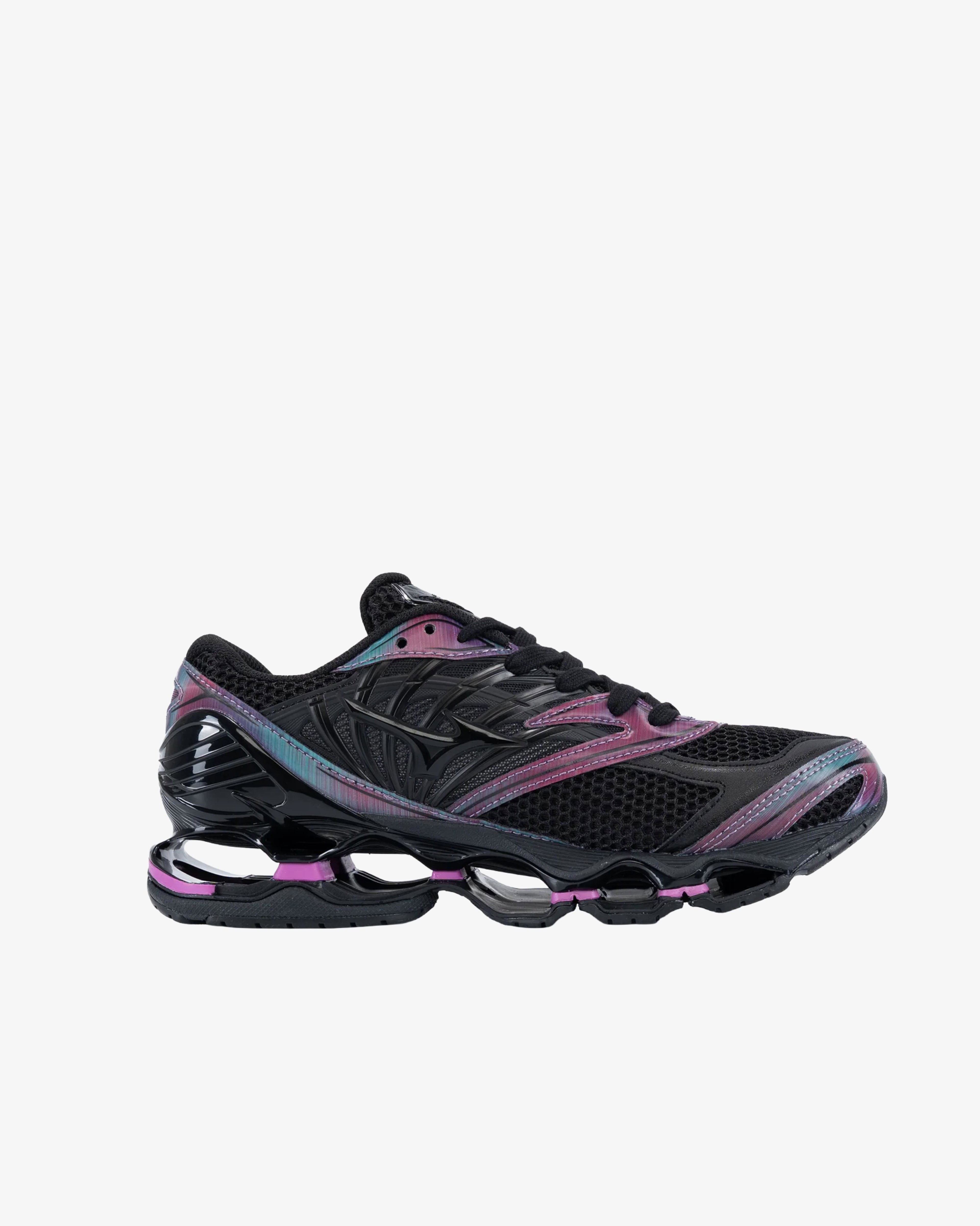 Mizuno - Men's Wave Prophecy LS Midnight Velocity - (Black) by MIZUNO