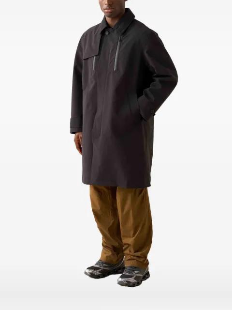 zip- detail coat by MIZUNO
