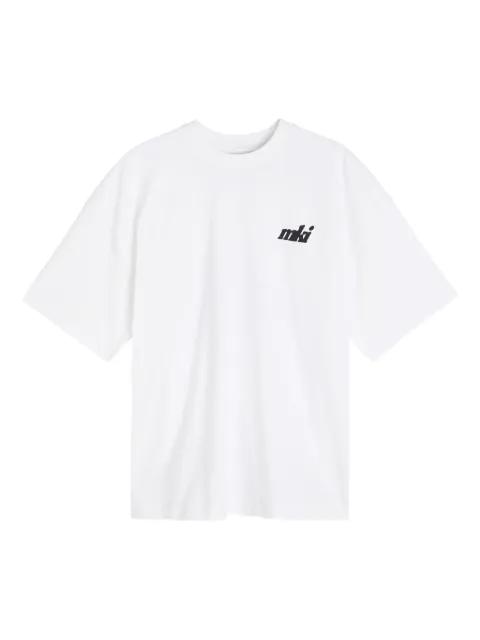 MKI stamp logo T-shirt by MKI MIYUKI-ZOKU