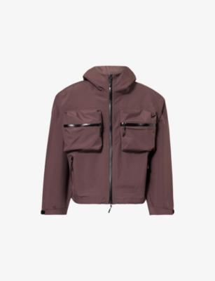 Shell Box Hooded Woven Jacket by MKI MIYUKI-ZOKU